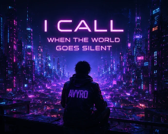 Broken neon heart artwork